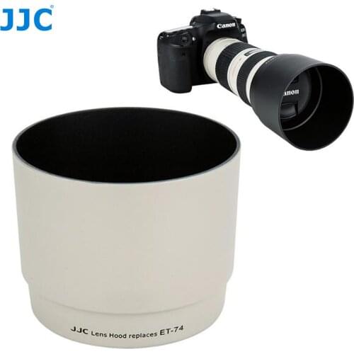 JJC Bayonet Lens Hood for Canon EF 70-200mm f/4L IS USM & Canon EF 70-200mm f/4L USM Lens Shade Protector Replace Canon ET-74