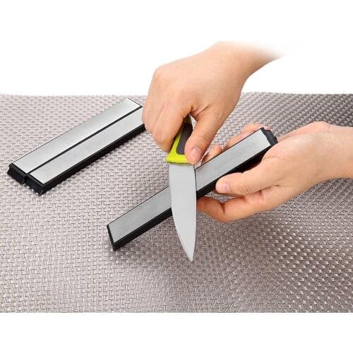 RISAM SHARP 3pcs Fixed Angle Diamond Sharpener Knife Whetstone