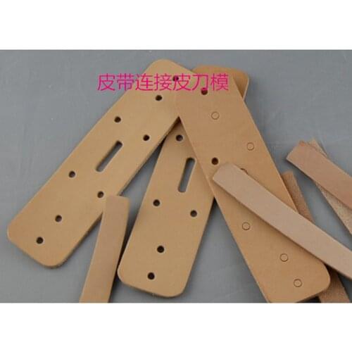 Leather craft templat belt connector knife mould 20mm 36mm 38mm 40mm die cutting leather hole punches tool set deri el aletleri
