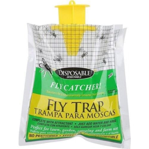 Flycatcher Bag Home Garden Outdoor Fly Catcher Control Trap Insecticide Flies Flycatcher Trap Attractant