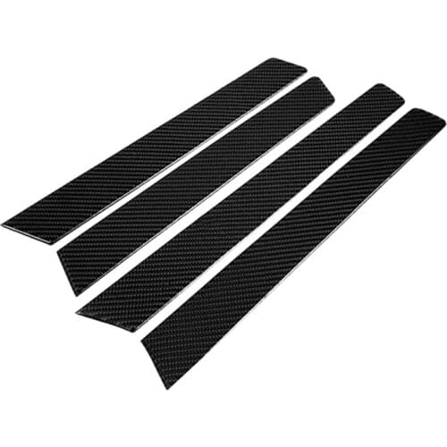 Carbon Fiber Car Interior Window Door Panel Sticker Cover Trim for Touareg 2011-2018