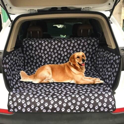 Wholesale Thickening Waterproof Dog Bed Bite Resistant Oxford Fabric Car Trunk Pet Mat Protection Mat SUV Dog Car Trunk Mat