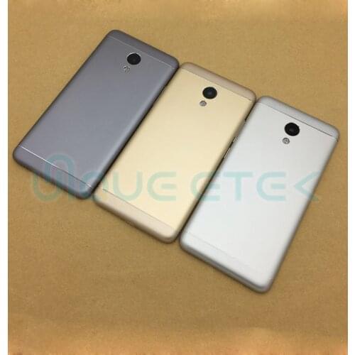 Original New For MEIZU M3s M 3S Battery Door Back Cover Housing Case With Camera Lens+Power Volume Buttons with logo