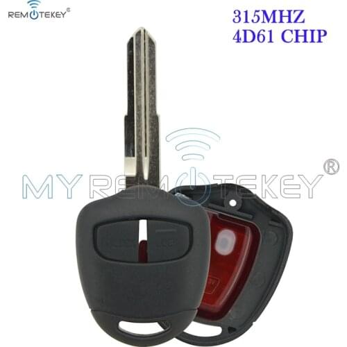 Remtekey Remote key 2button MIT8 315Mhz with 4D61 chip for Mitsubishi Pajero Triton Montero Shogun 2007 2008 2009 2010