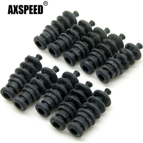 AXSPEED 5/10/20pcs Waterproof Push Rod Rubber Seal Bellow Organ Normal Size 37mm for RC Boat Model Push/Pull Rod Seal Parts