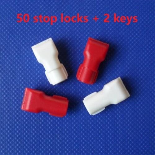 52x 2015 EAS Anti-theft system hook shelf security display hook stop lock Retaining lock Simple and convenient shopping malls