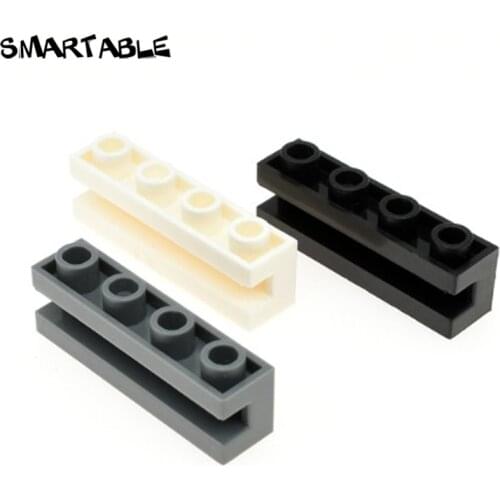 Smartable Brick Special 1x4 With Groove Building Blocks MOC Parts Toys For Kids Creative Compatible 2653 City 40pcs/lot