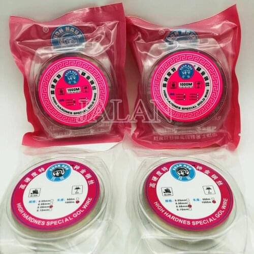 XUANHOU 1000m 0.04/0.05/0.06/0.08/0.1mm LCD OLED screen separate wire high hardness glue remove clean wire tool
