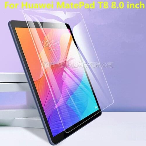 Tempered Glass For Huawei MatePad T8 t8 8.0" 8inch KOBe2-L09 Tablet Screen Protector Film