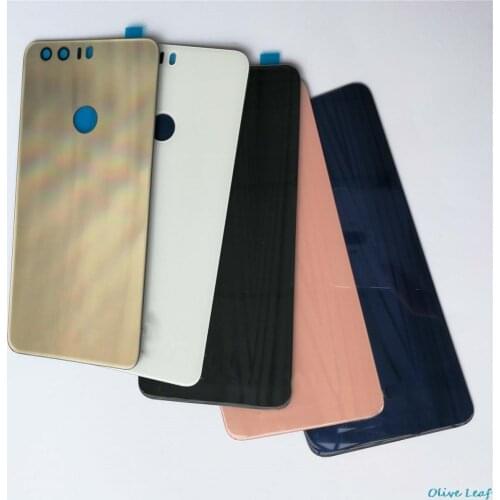 Replacement Original Rear Battery Cover Housing For Huawei Honor 8 Back Glass Door Cover With Adhesive Sticker Parts