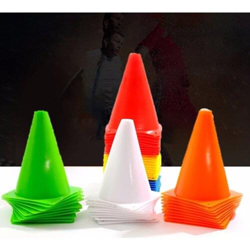 1pc Sport Football Soccer Rugby Training Cone 18cm Cylinder Outdoor Football Train Obstacles Cones For Roller Skating