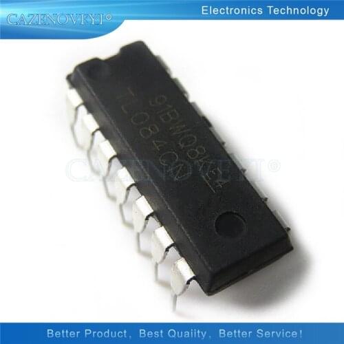 10pcs/lot TL084CN TL084 DIP-14 In Stock