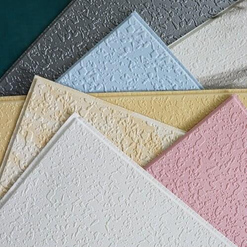 16Pcs 3D Wall DIY Stickers Self-Adhesive Wallpaper Waterproof Panel for Living Room Bedroom Childrens Room Home Decoration