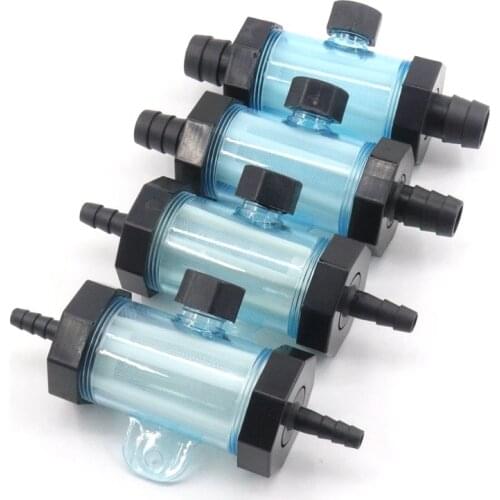 2pc 9.5mm~32mm Soft Water Pipe Filter Water Jetter Irrigation Sprayer Absorbent Filters Aquarium Tube Transparent Strainer