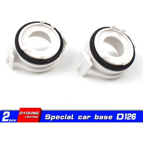 Xenon Adapter Led Bulb Holder H7 For BMW E46 BMW318i E65/E90 Headlamp Socket HID Car Goods Dyoung D126 2Pcs/Lot Fast Shipment