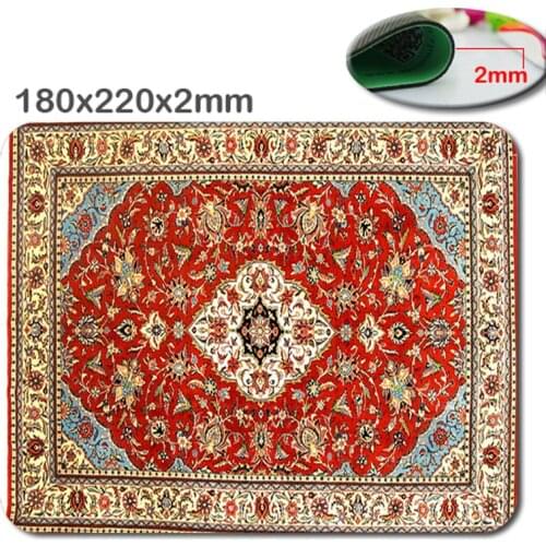 220*180mm*2mm DIY HD Carpet anime Customized Rectangle Non-Slip Rubber printing gaming rubber durable notebook mouse pad