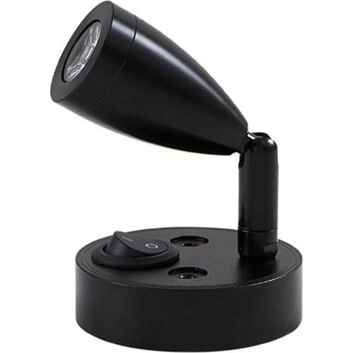 3W 12VRV Caravan Accessories Boat LED Reading Light, Wall Lamp for Truck Motorhome Yachts Cabin Van Caravan Boat RV Lighting