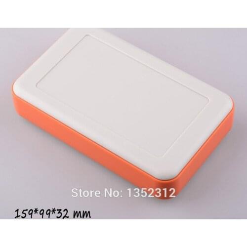 5 pcs/lot 159*99*32mm ABS handheld plastic enclosure abs PLC box for electronics project box diy junction box switch box