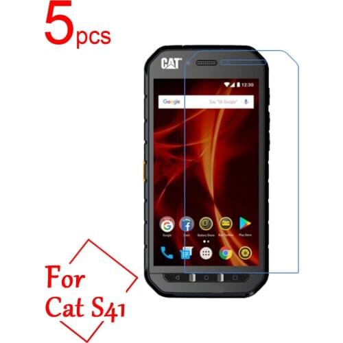 5pcs Ultra Clear/Matte/Nano anti-Explosion For CAT S31 LCD Screen Protector Film Cover for Cat S41 S31 Protective Film + Cloth