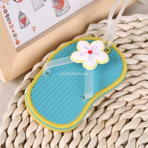 50pcs Flip flop luggage tag beach style wedding gift party favor bridal shower gifts