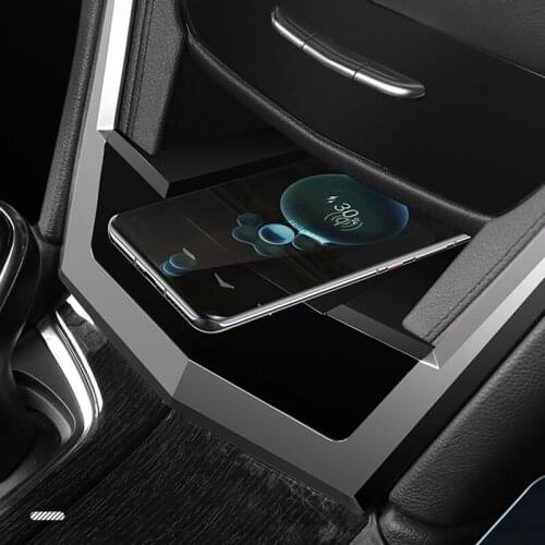 For Cadillac XT5 XT6 Wireless Charger Fast Phone USB Charger XT5 Wireless Charger Car Charging Accessories XT5 XT6 Phone Charge
