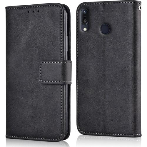 Flip Leather Phone Case for ASUS ZenFone Max M1 ZB555KL ZB 555KL ZB555 KL Case wallet cover