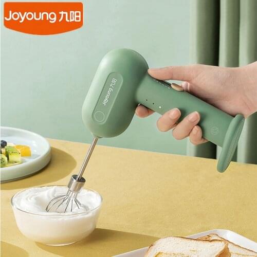 Joyoung Handhold Food Blender Multifunctions Egg Breaker 1500mAh Wireless Egg Beater Household Whisk 5 Gear Food Mixer