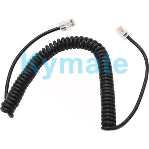 Microphone Cable Cord for 8PIN Mobile Radio Speaker Mic for HM-98 HM-133 HM-133v HM-133s DTMF for IC-2200H IC-2800H IC-V8000 IC