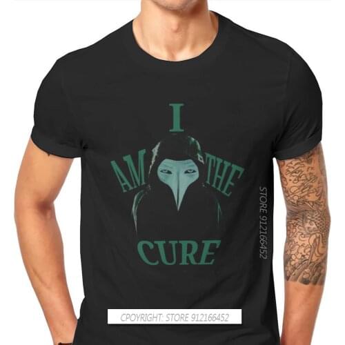 SCP Foundation Fictional Organization TShirt For Men 049 IS THE CURE Pure Cotton T Shirt Hip Hop Gifts Streetwear