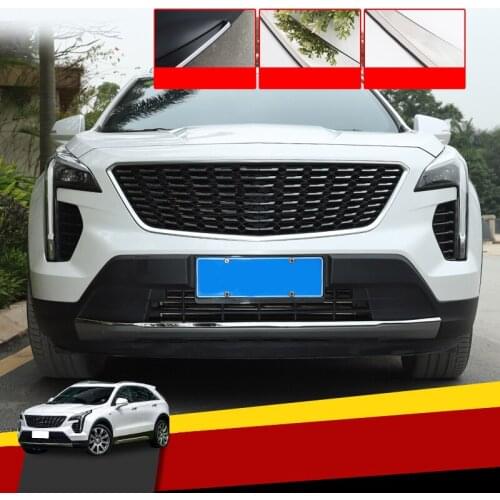 Front and rear guard plate special front and rear bumper guard plate protection board For Cadillac XT4 2018 2019