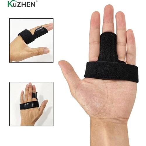 Adjustable Finger Splint Brace Trigger Finger Support Fracture Fix Arthritis Hand Protector Finger Brace Supports Pain Relief