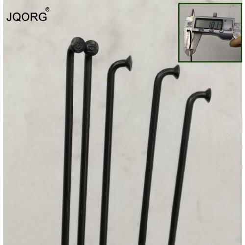 28 Pieces A Lot DT Swiss Champion Bicycle Spokes Cylinder Body Diameter 1.8 mm Black Color Length Customize Mountain Bike Spokes