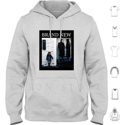 Cover Hoodie Long Sleeve Brand New Band Science Fiction Rock Emo Post Rock Indie Paramore Jimmy Eat World Blink 182