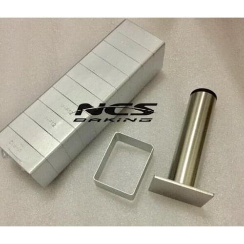 10sets/lot, 4.8*3.6*1.7cm New Small Rectangle Shape Hand-press Pineapple Pie Mould Aluminum Alloy biscuit mould