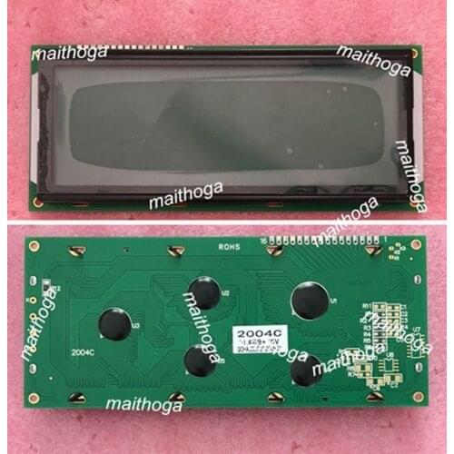 5.13 inch 16PIN Big Character LCD2004 Screen SPLC780C Controller Parallel Interface (5V 3.3V Blue/Yellow Green/Grey Backlight)