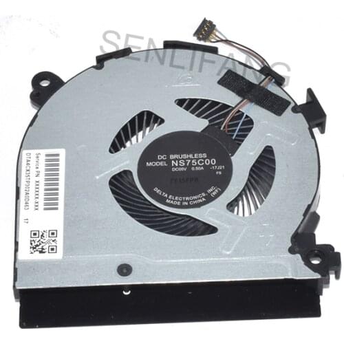 Brand New For NS75C00-17J21 DC05V 0.50A Four Lines Cooling Fan
