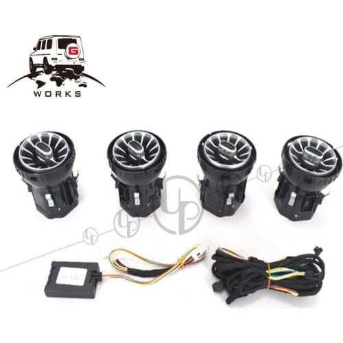G class W464 air vent ambient lights for W464 G63 G500 G65 Air conditioning Turbine outlet LED Interior Lights 90-18y