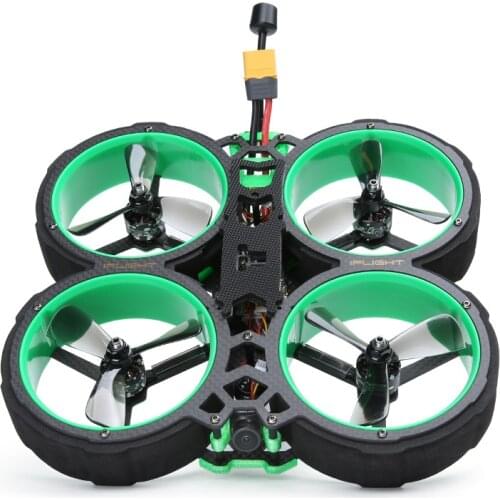 IFlight Green Hornet V3 145mm 3inch 4S 6S CineWhoop BNF with SucceX-E mini F7 35A 300mW stack/ RunCam Nano2 2.1MM camera for FPV