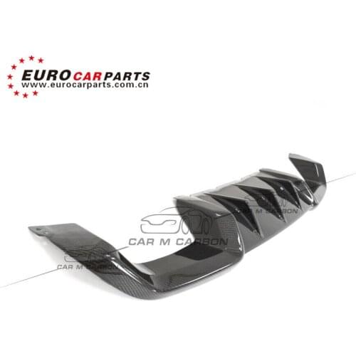 BM M series F87 M2 carbon finber diffuser for F87 M2 to MP style carbon finber rear diffuser rear skirt