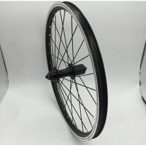 20 inch wheel set 130 mm rear wheel ball hub A/V front wheels set 406 bike wheel for SP8 HT060 bicycle wheel