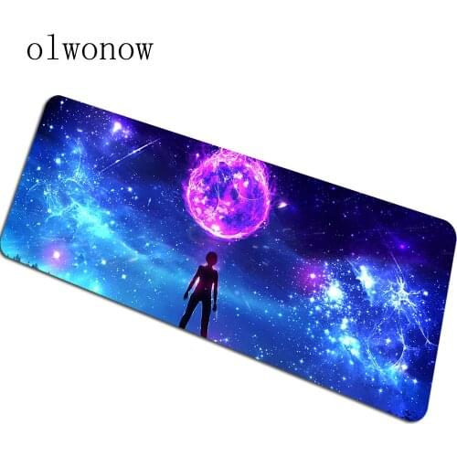 Landscape mousepad 800x300x4mm Planet gaming mouse pad gamer mat computer desk padmouse keyboard Astronaut play mats