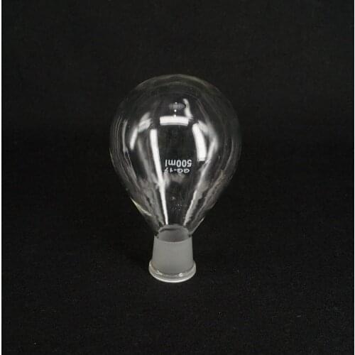 500ml 29/32 Quickfit Joint Lab Glass Rotary Evaporator Flask Round-Bottom Ware