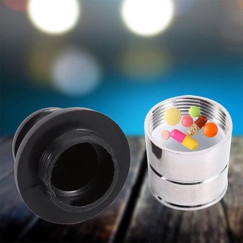 1pc Car Lighter Shaped Metal Safe Secret Stash Diversion Pill Box Container Hot