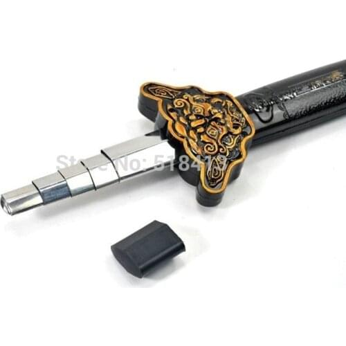 Tai Metal Stainless Steel Telescopic Fitness Folding Performance Props Exercise Sword Weapon Category Sports Gift 2021
