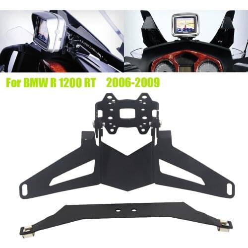 Motorcycle For BMW R 1200 RT R1200RT Below 2009 2008 2007 2006 Navigation Bracket GPS Navigator USB Charging Phone Holder