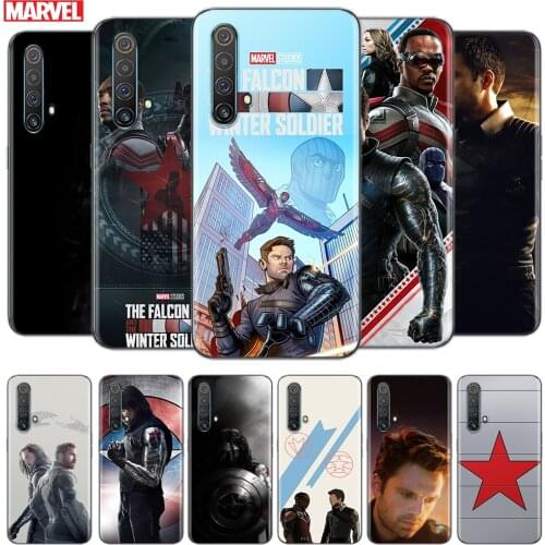 Transparent Cover Falcon Winter Soldier For OPPO AX7 A1K A93 A92 A73 A72 A53S A52 A32 A31 A9 A11 A7 A52020 Phone Case