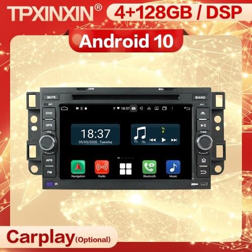 Carplay 2 Din Android Stereo Receiver For Chevrolet Epica Captiva Aveo 2004 2005 2006 2007 2008 2009 2010 2011 Radio Audio Unit