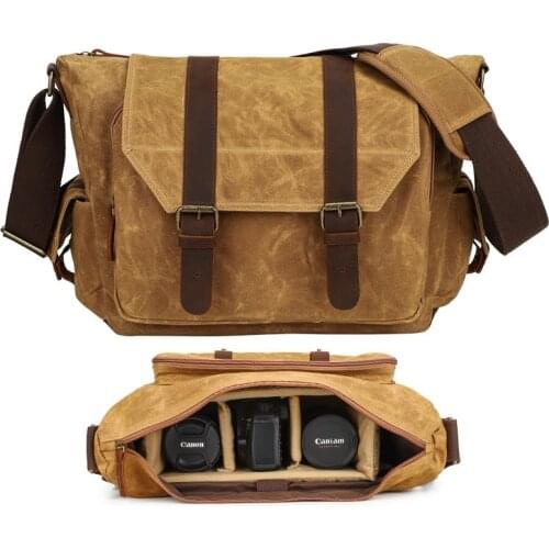 M444 DSLR Camera Shoulder Bag Sling Photo Video Waterproof Bags Photography bag Pack Travel Protective Case for Nikon Canon Sony