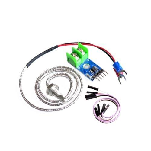 2PCS MAX6675 K-type Thermocouple Temperature Sensor Temperature 0-800 Degrees Module for Arduino