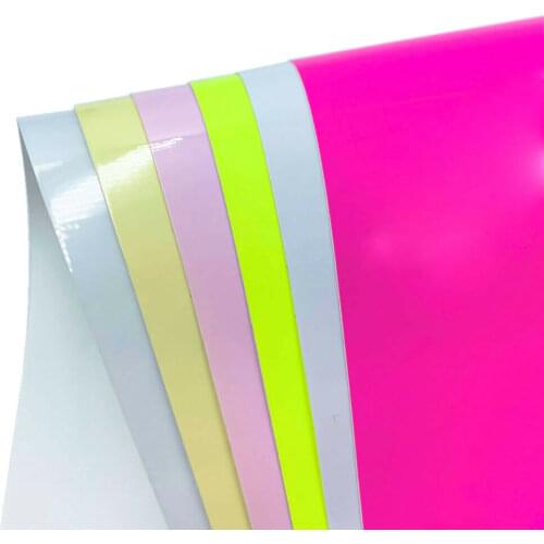 6 Assorted Colors 12"x10" Bundle Color Changing Adhesive Vinyl Low Temperature Will Change Color for Mug Decals Cups Bottles DIY